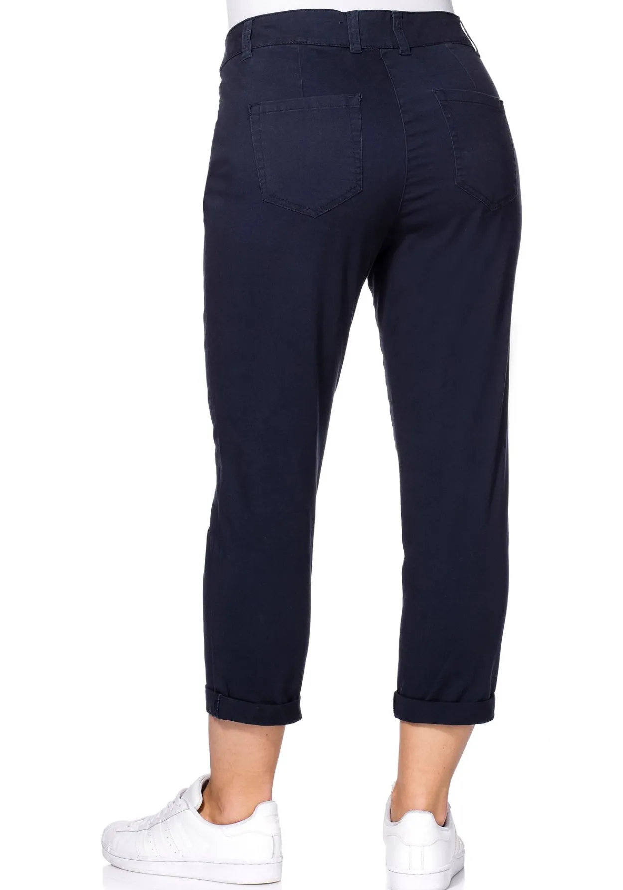 Schmale Stretch-Hose in 7/8-Länge<sheego Hot