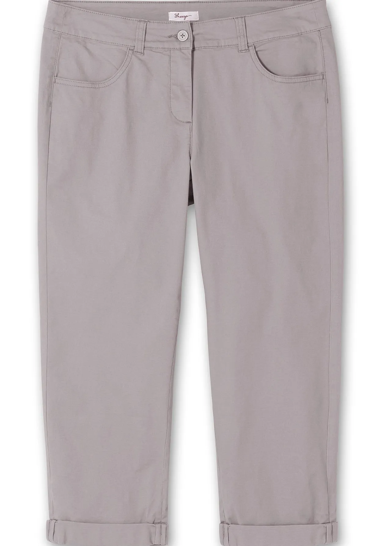 Schmale Stretch-Hose in 7/8-Länge<sheego Fashion