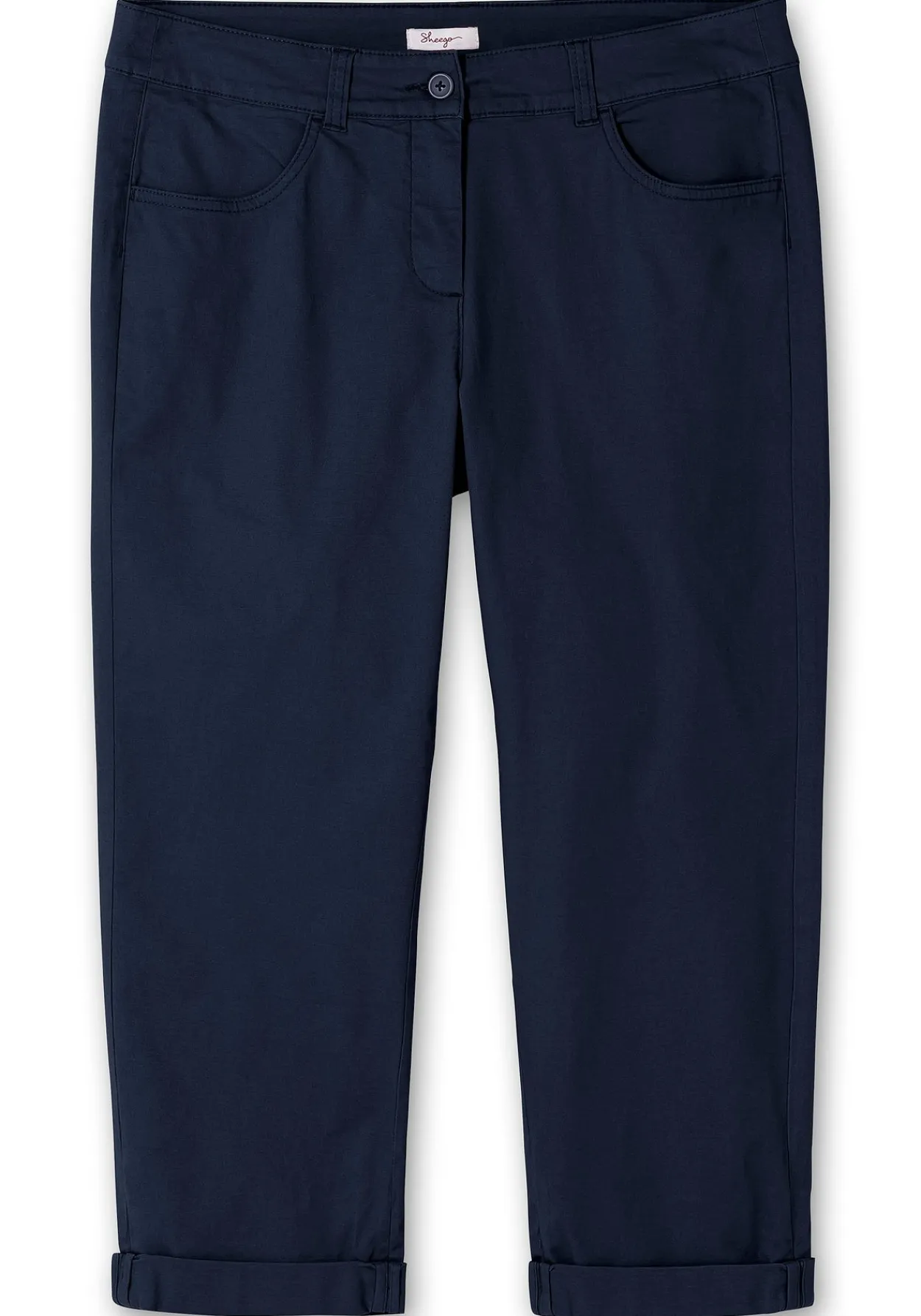 Schmale Stretch-Hose in 7/8-Länge<sheego Hot