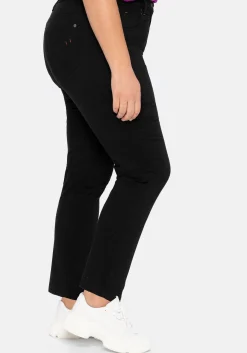 Schmale Stretchhose in Twill-Qualität<sheego Online