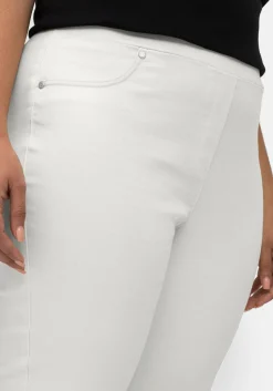Schmale 7/8-Stretchhose mit elastischem Bund<sheego Discount