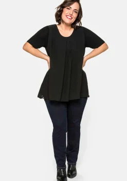 Schmale Stretch-Jeans im 5-Pocket-Stil<sheego Clearance