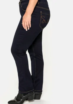 Schmale Stretch-Jeans im 5-Pocket-Stil<sheego Clearance