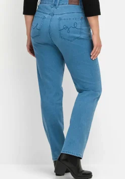 Schmale Stretch-Jeans im 5-Pocket-Stil<sheego Discount