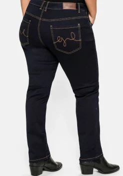 Schmale Stretch-Jeans im 5-Pocket-Stil<sheego Clearance