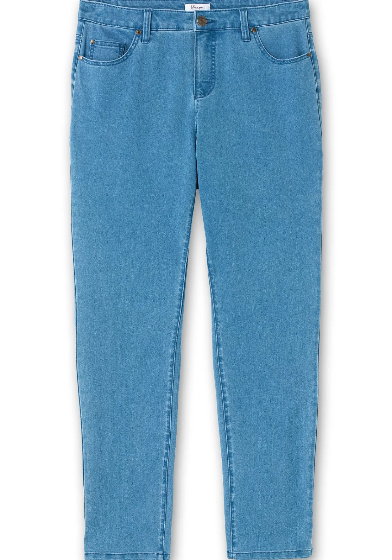 Schmale Stretch-Jeans im 5-Pocket-Stil<sheego Discount