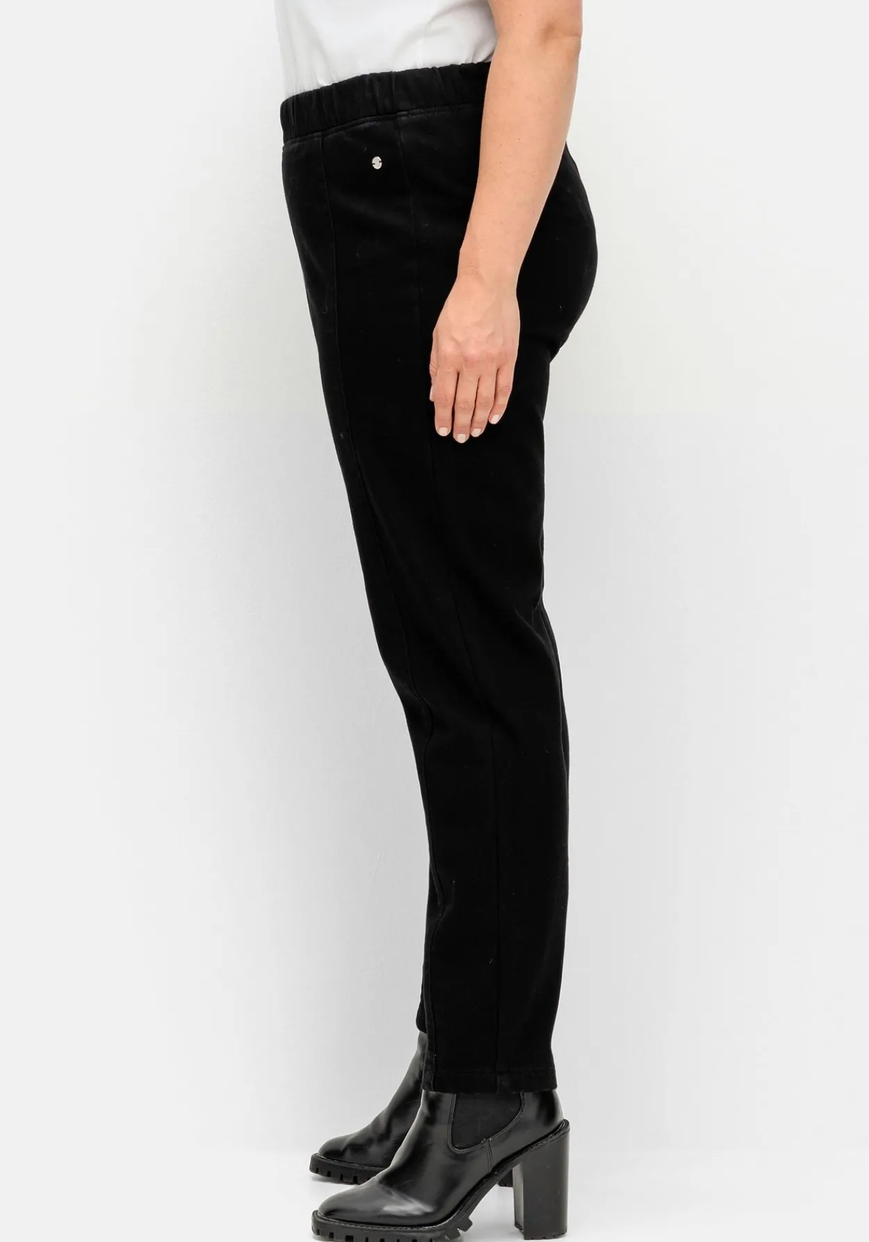 Schmale Thermohose mit Gummibund, innen angeraut<sheego Best