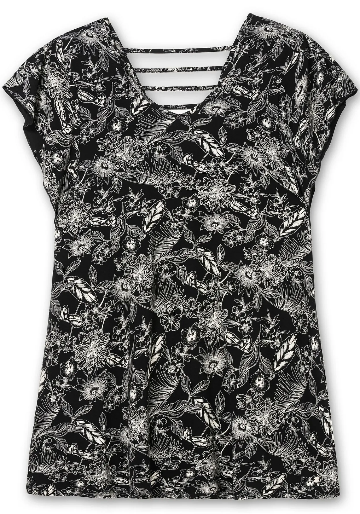 Set aus A-Linien-Shirt und Capri-Leggings<sheego Clearance