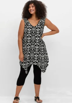 Set aus langem Zipfeltop und Leggings<sheego Best