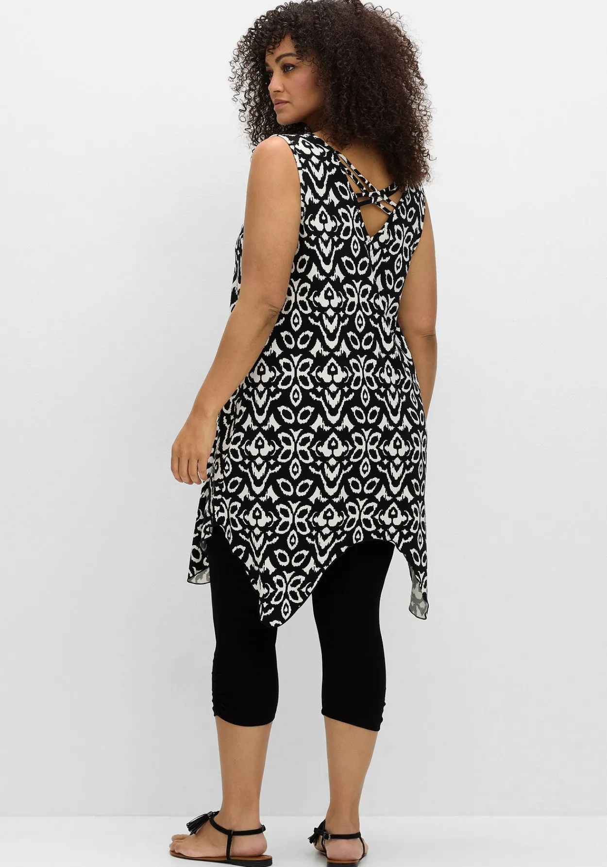 Set aus langem Zipfeltop und Leggings<sheego Best