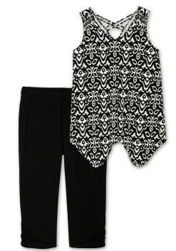 Set aus langem Zipfeltop und Leggings<sheego Best