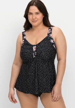 Set aus Tankini-Top und Hose, im Mustermix<sheego Outlet