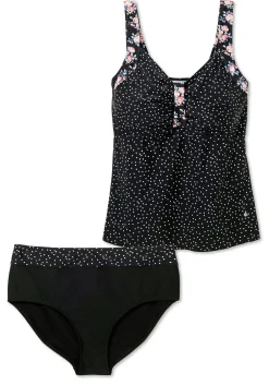 Set aus Tankini-Top und Hose, im Mustermix<sheego Outlet