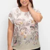 Shirt mit Blumenprint, in bügelfreier Qualität<sheego Fashion