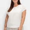 Shirt mit Lochstickerei<sheego New