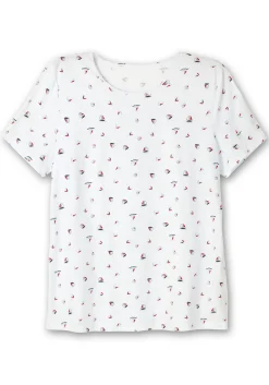 Shirt mit Minimal-Alloverprint<sheego Discount