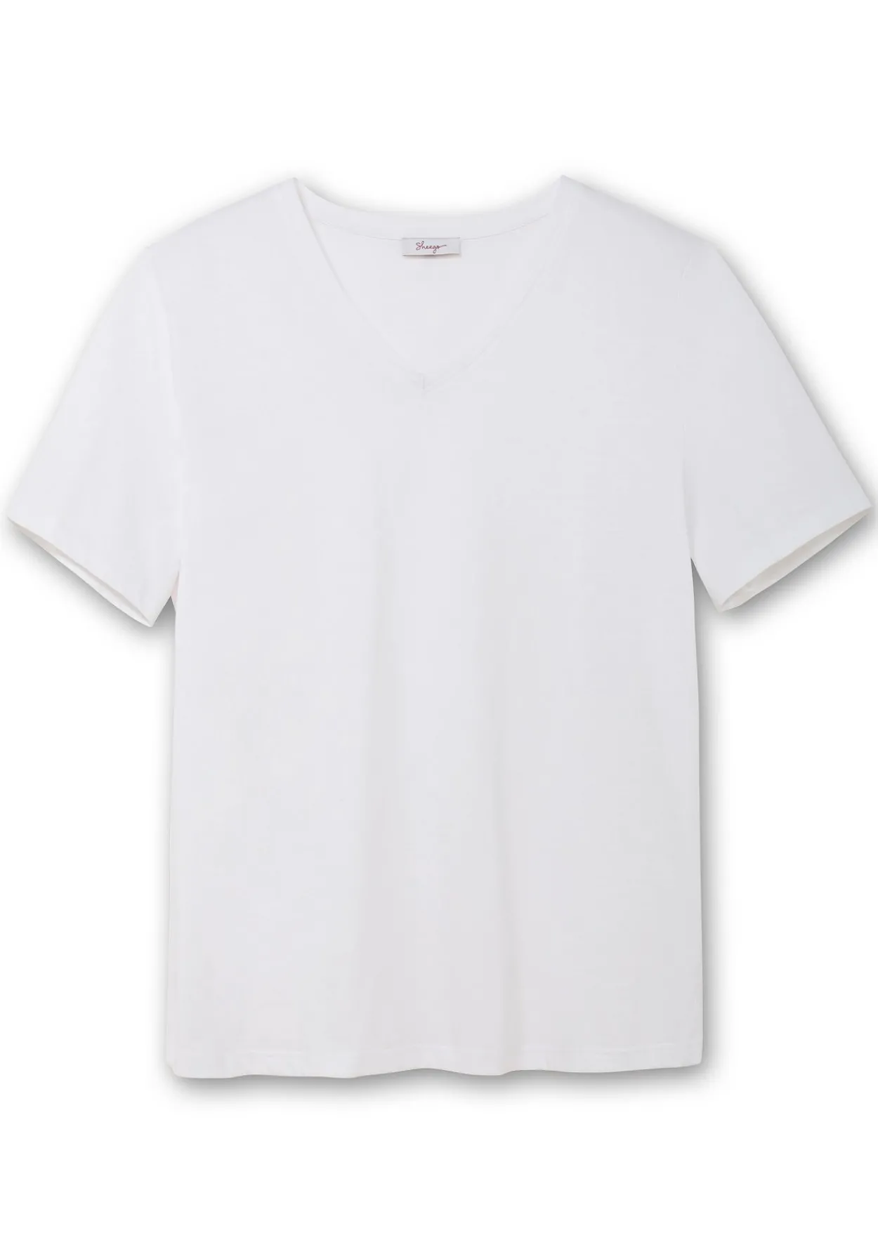 Shirt mit V-Ausschnitt, aus leichtem Jersey<sheego Best