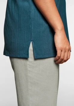 Shirt mit V-Ausschnitt, in Oversized-Form<sheego Best