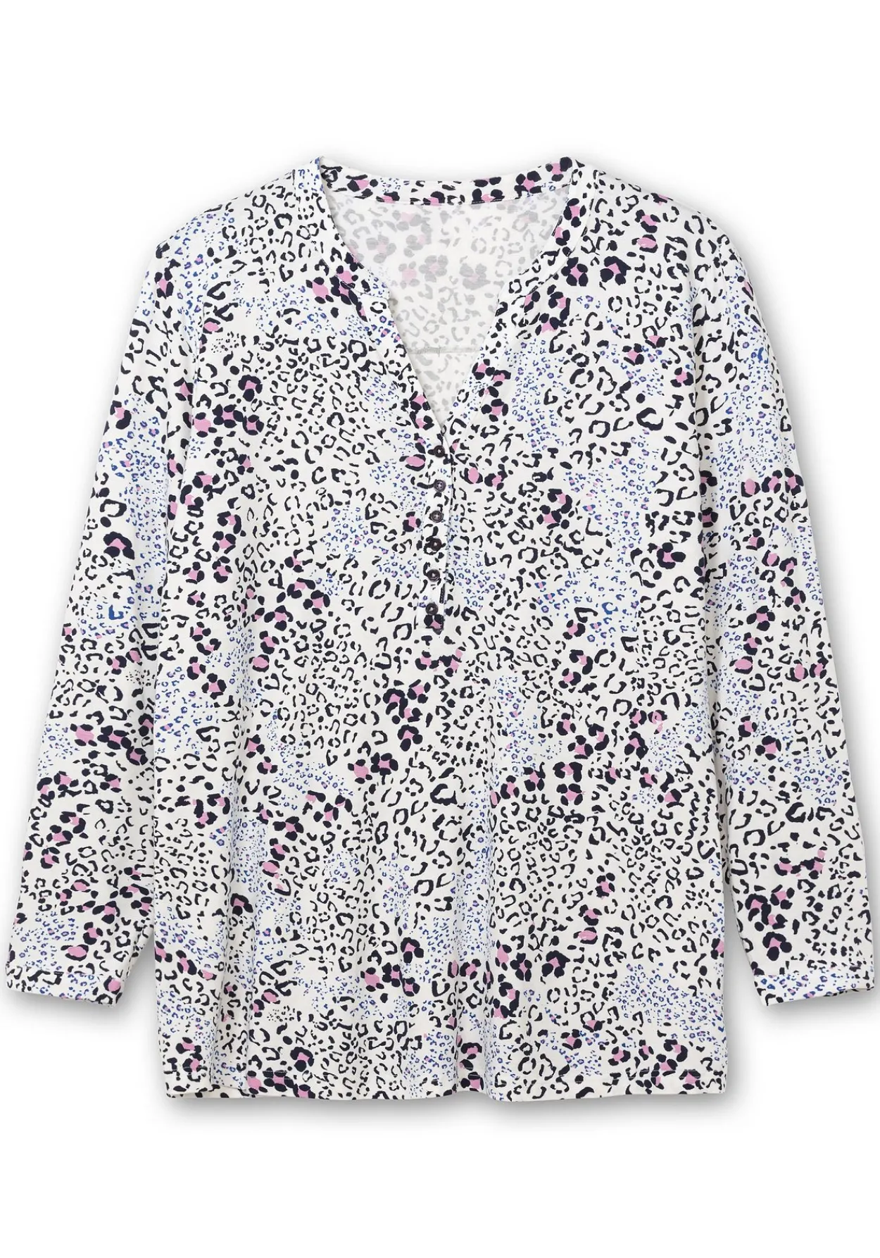 Shirtbluse aus Viskosejersey, mit Animalprint<sheego Hot