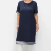 Shirtkleid aus Jersey, mit Ringel-Details<sheego Fashion