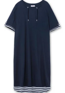 Shirtkleid aus Jersey, mit Ringel-Details<sheego Fashion
