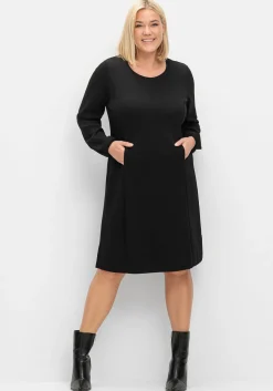 Shirtkleid in schwerer Qualität, mit Raffung hinten<sheego Sale