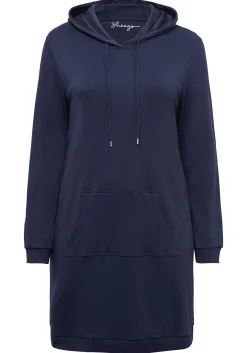 Shirtkleid mit Kapuze und Kängurutasche<sheego Clearance