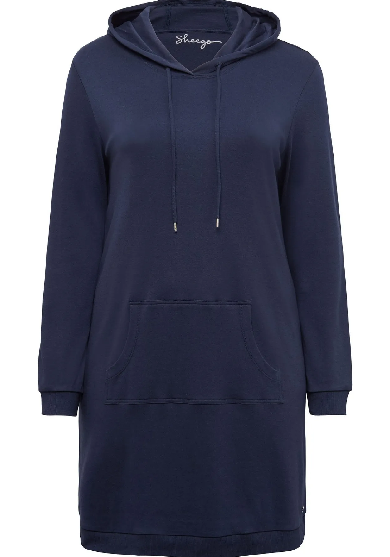 Shirtkleid mit Kapuze und Kängurutasche<sheego Clearance