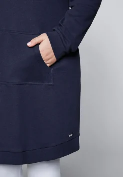 Shirtkleid mit Kapuze und Kängurutasche<sheego Clearance