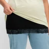 Shirt-Verlängerung mit Spitzenbund<sheego Sale
