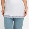 Shirt-Verlängerung mit Spitzenbund<sheego Discount