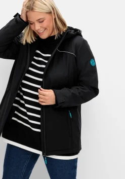 Skijacke aus Softshell, wasser- und windabweisend<sheego Fashion