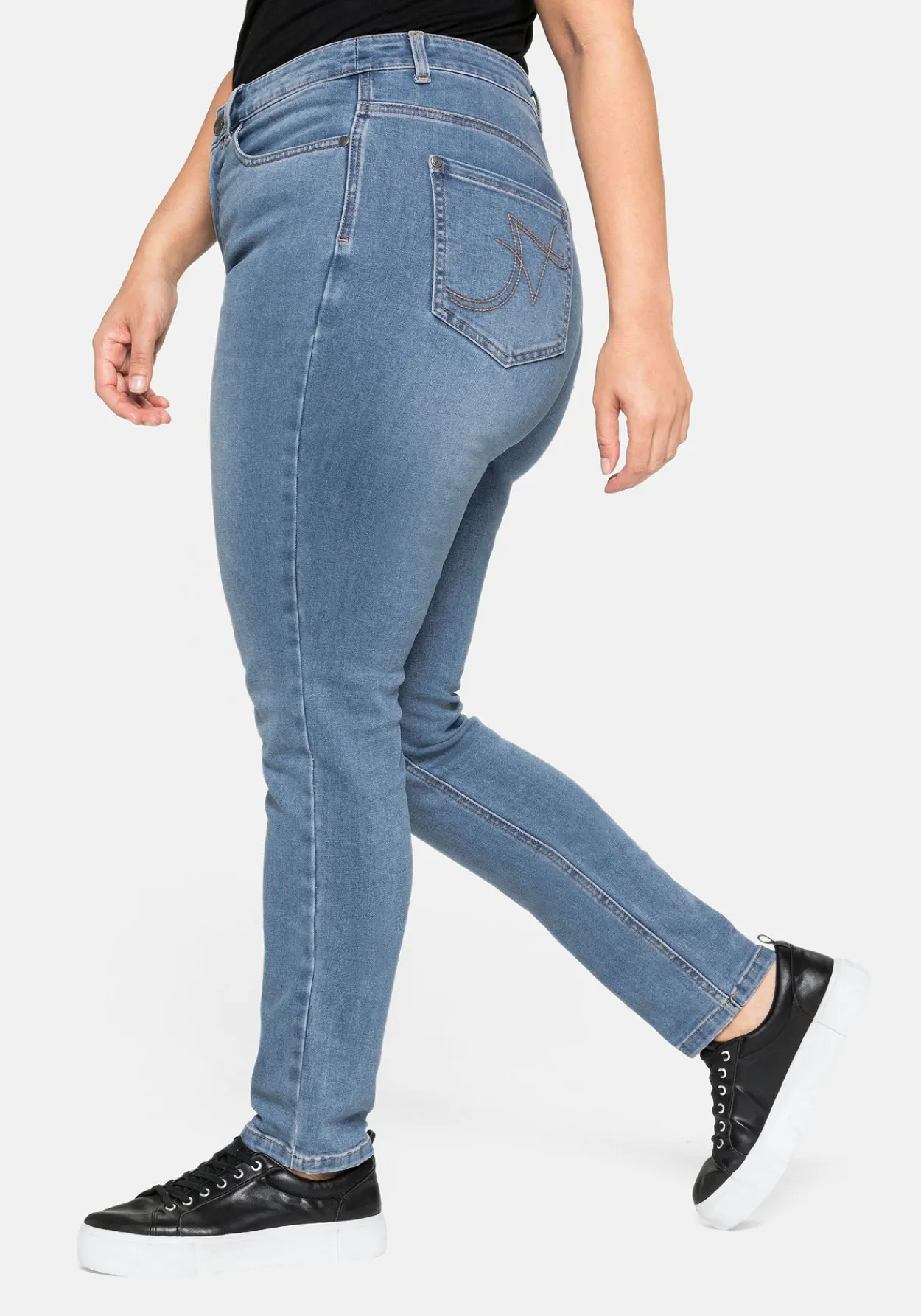 Skinny Power-Stretch-Jeans in 5-Pocket-Form<sheego Hot