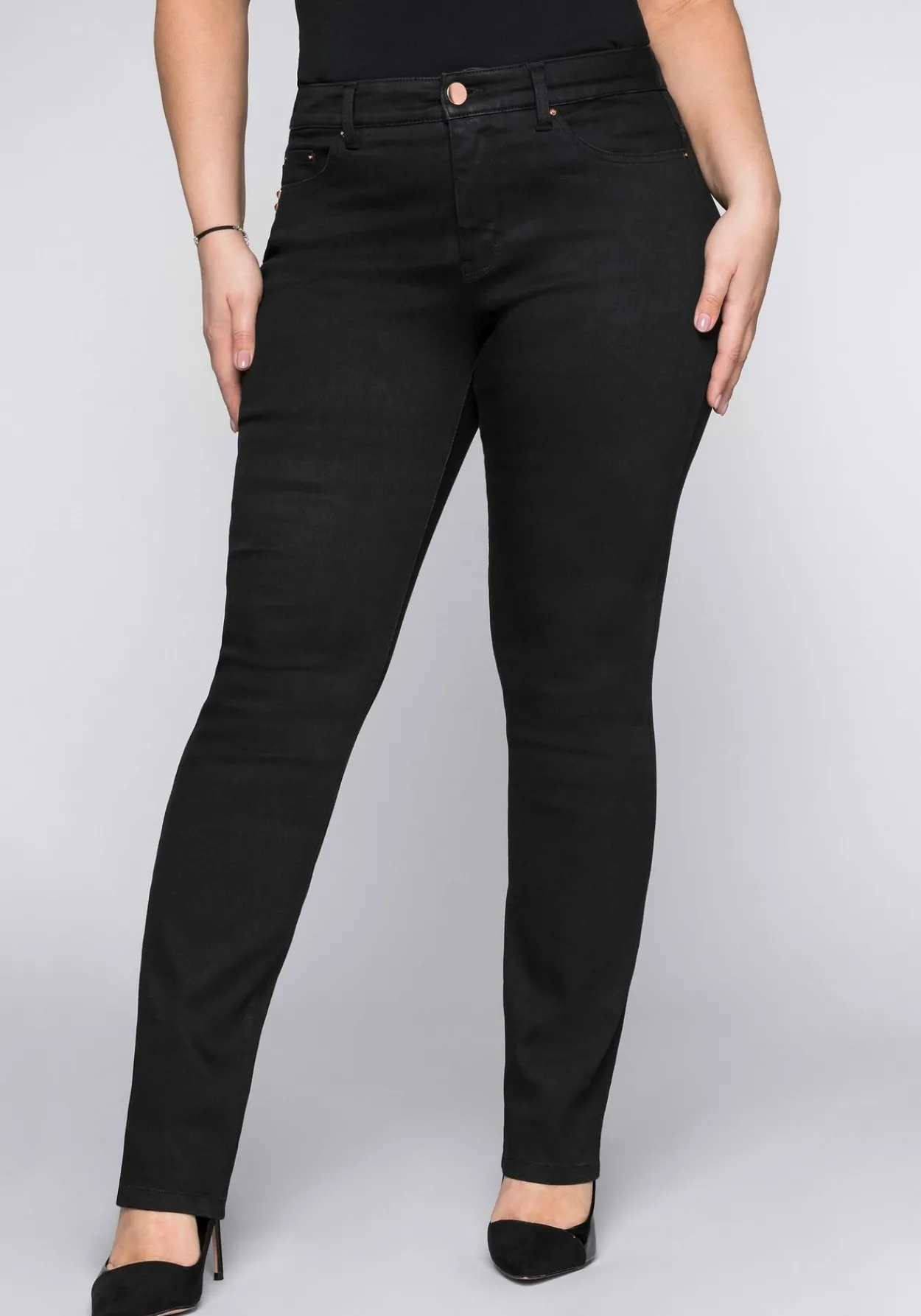 Skinny Stretch-Jeans mit Bodyforming-Effekt<sheego Sale