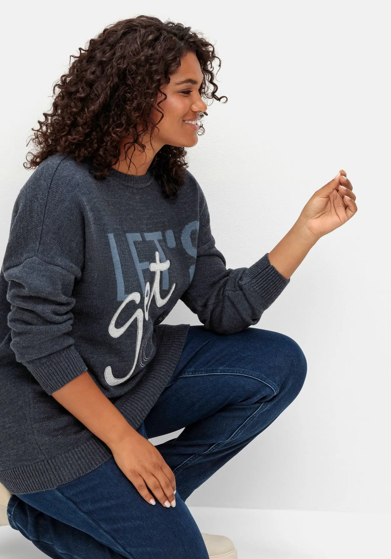 Skinny Thermojeans mit Fleece-Innenseite<sheego New