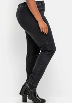 Skinny Thermojeans mit Schlupfbund, innen angeraut<sheego Online