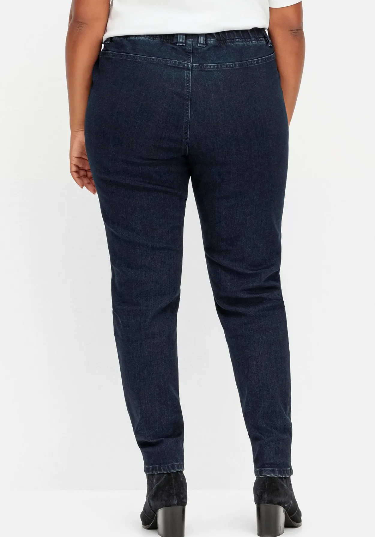 Skinny Thermojeans mit Schlupfbund, innen angeraut<sheego New