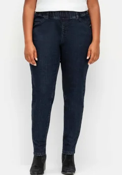Skinny Thermojeans mit Schlupfbund, innen angeraut<sheego New
