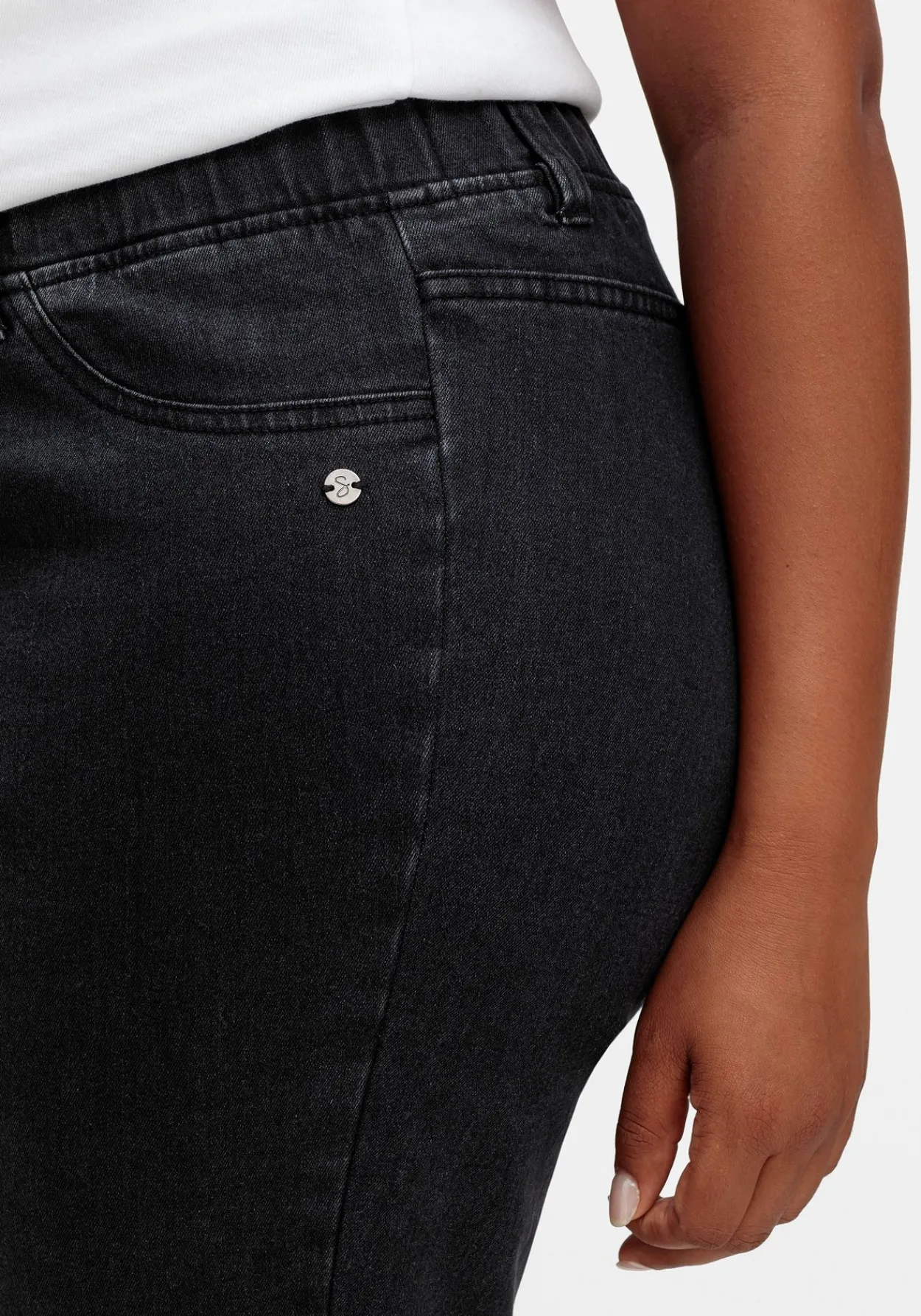 Skinny Thermojeans mit Schlupfbund, innen angeraut<sheego Online
