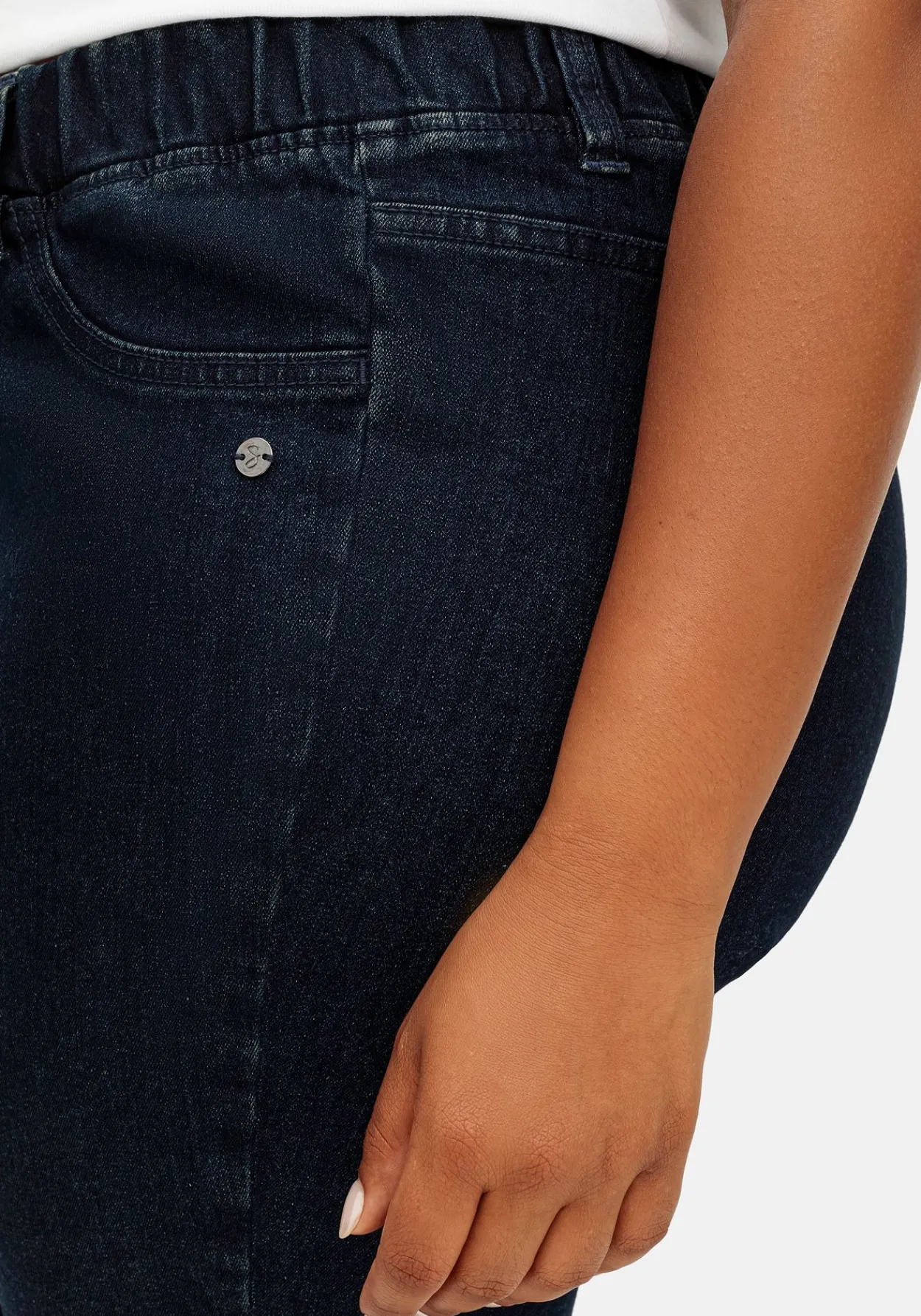 Skinny Thermojeans mit Schlupfbund, innen angeraut<sheego New