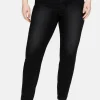 Slim Jeans mit vorverlegter Teilungsnaht<sheego Outlet