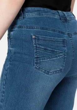 Slim Jeans mit vorverlegter Teilungsnaht<sheego Clearance