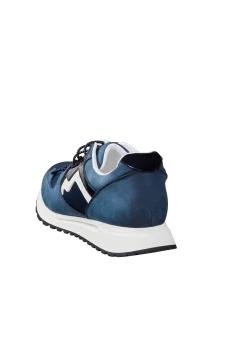 Sneaker mit Details in Glanz- und Veloursoptik<sheego Fashion
