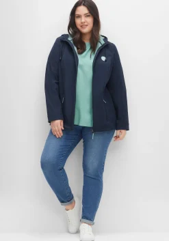 Softshell-Jacke mit Fleece-Innenseite<sheego Clearance