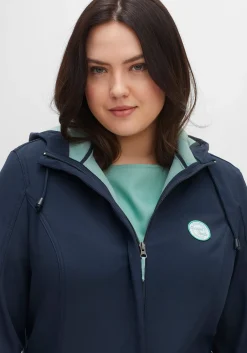 Softshell-Jacke mit Fleece-Innenseite<sheego Clearance