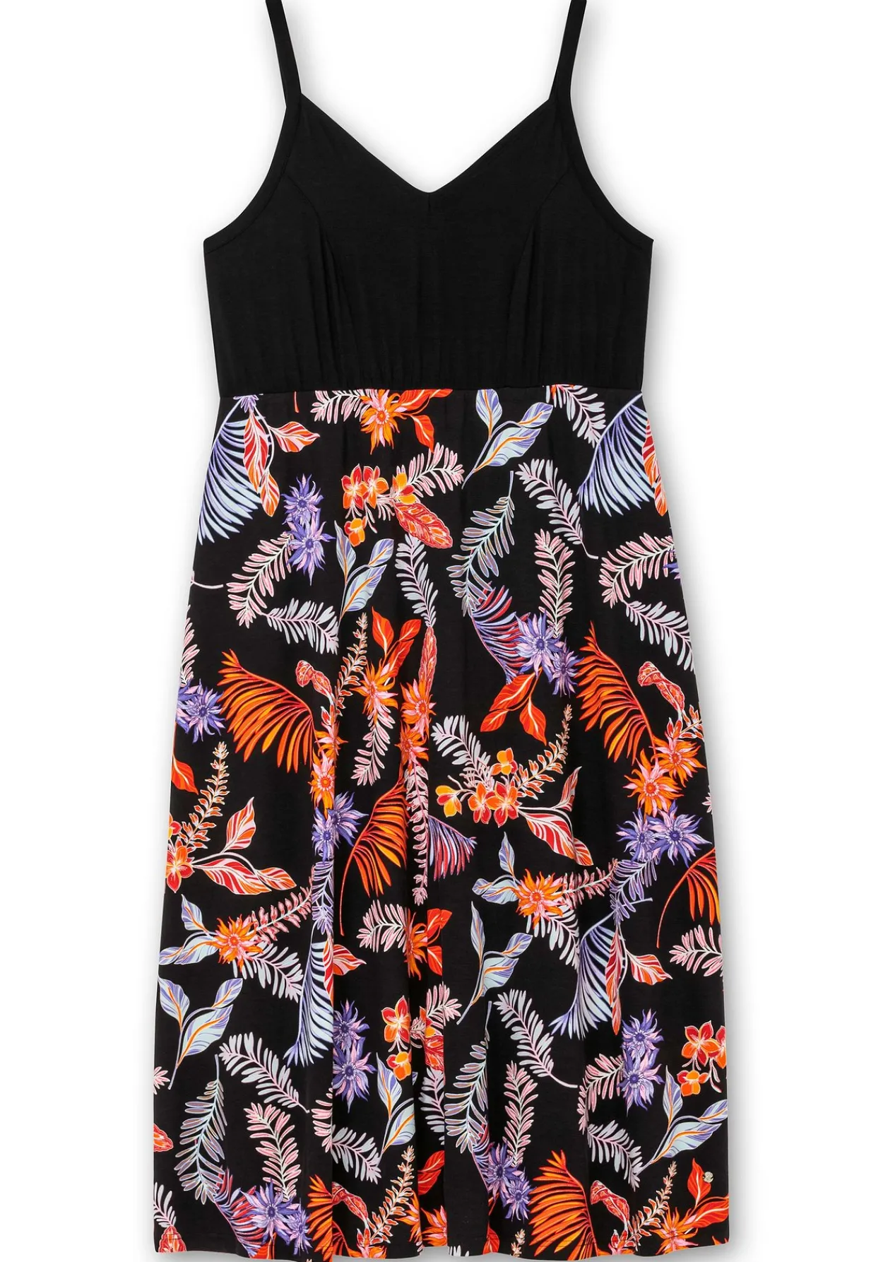 Sommerkleid mit Blumenprint, in Midilänge<sheego Fashion