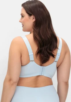 Spitzen-BH ohne Bügel mit Mesh-Innenfutter<sheego New