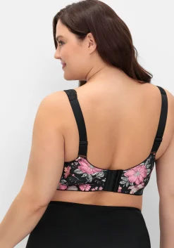 Spitzen-BH ohne Bügel mit Mesh-Innenfutter<sheego Sale