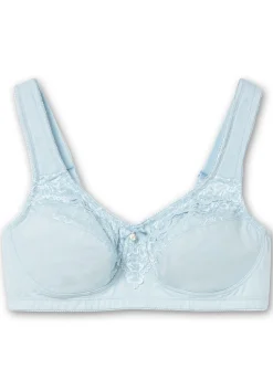 Spitzen-BH ohne Bügel mit Mesh-Innenfutter<sheego New