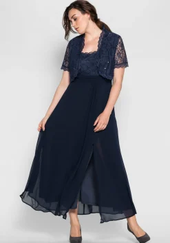 Spitzenbolero mit Pailletten<sheego Discount